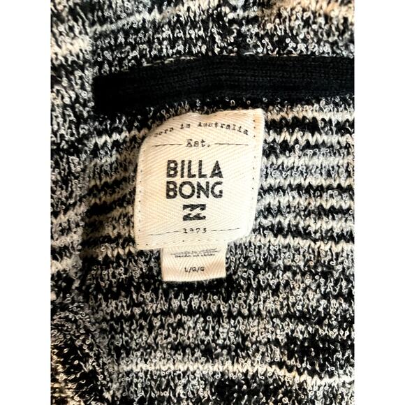 BILLABONG Baja Beach Sweater Flare Sleeve Hoodie Size Large L VACATION COZY - Picture 4 of 4